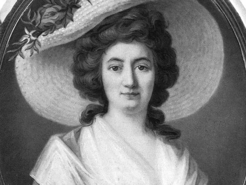 1759-Élisabeth Terroux - Autoritratto con cappello